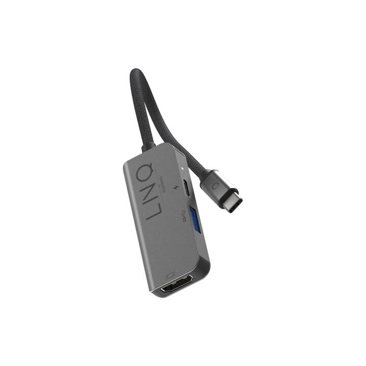 ELEMENTS Stations d'accueil Linq (HDMI, USB 3.0 de type A, USB 3.0 de type C)