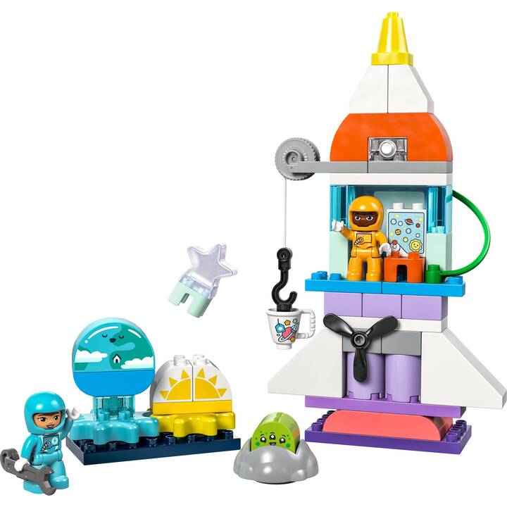 LEGO DUPLO Town 3-in-1-Spaceshuttle für viele Abenteuer (10422)