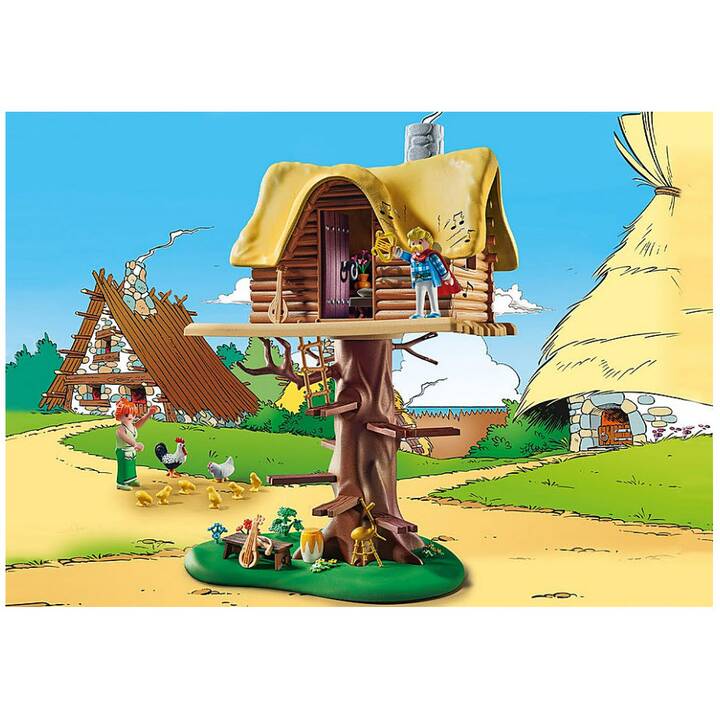 PLAYMOBIL Asterix Assurancetourix e la casa sull'albero (71016)