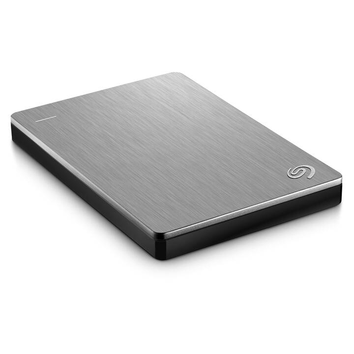 SEAGATE Backup Plus Slim (USB Typ-A, 1000 GB, Silber)