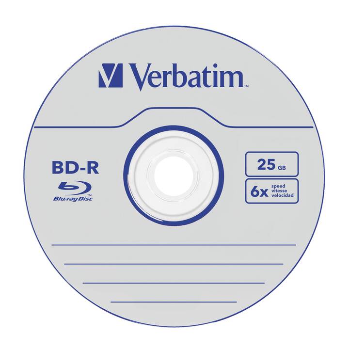 VERBATIM BD-R DataLife (25 Go)