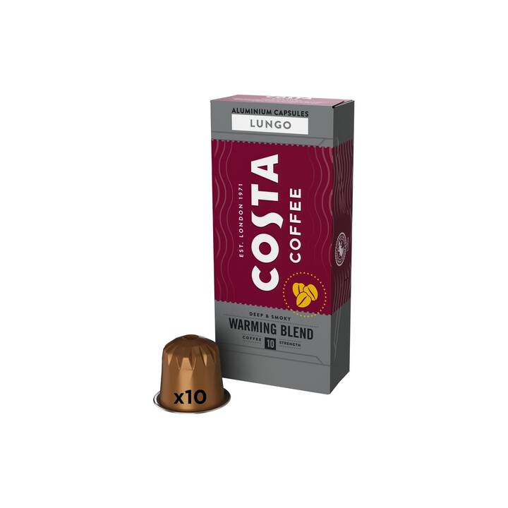 COSTA COFFEE Kaffeekapseln Warming Blend Lungo  (100 Stück)