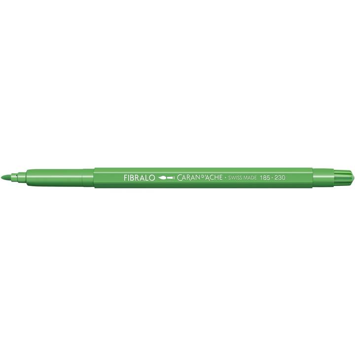 CARAN D'ACHE Fibralo Crayon feutre (Vert jaunâtre, 1 pièce)