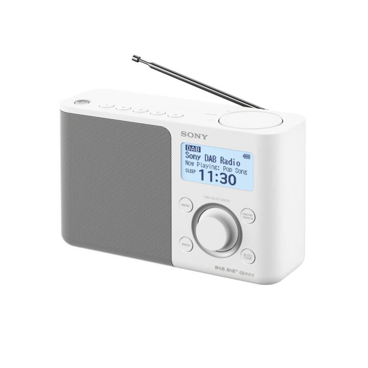 SONY XDR-S61D Radio digitale (Bianco)