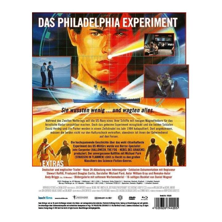 Das Philadelphia Experiment (Mediabook, DE, EN)