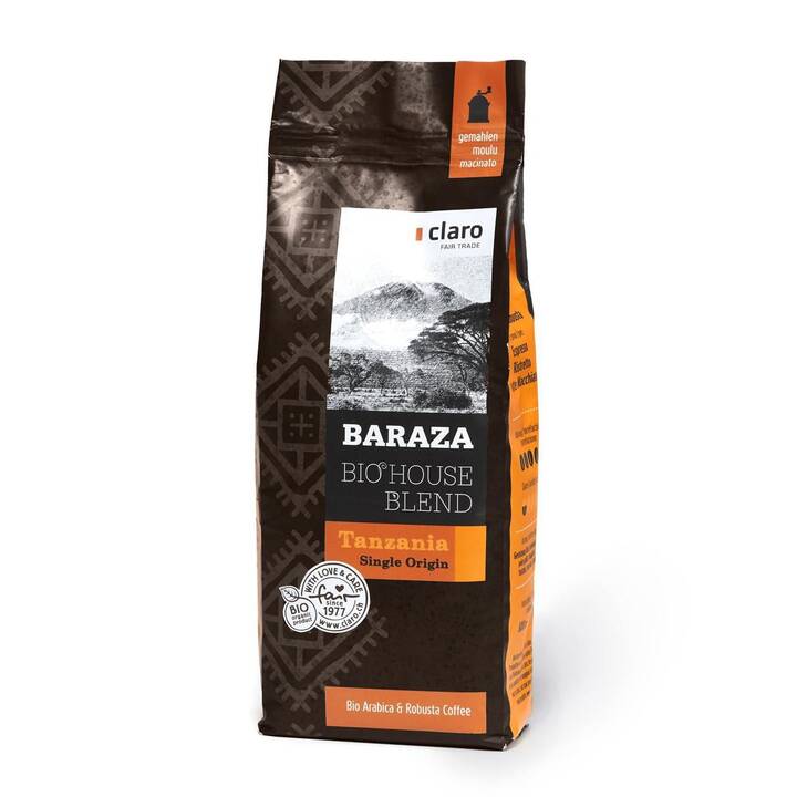 CLARO Gemahlener Kaffee Baraza (1 Stück)