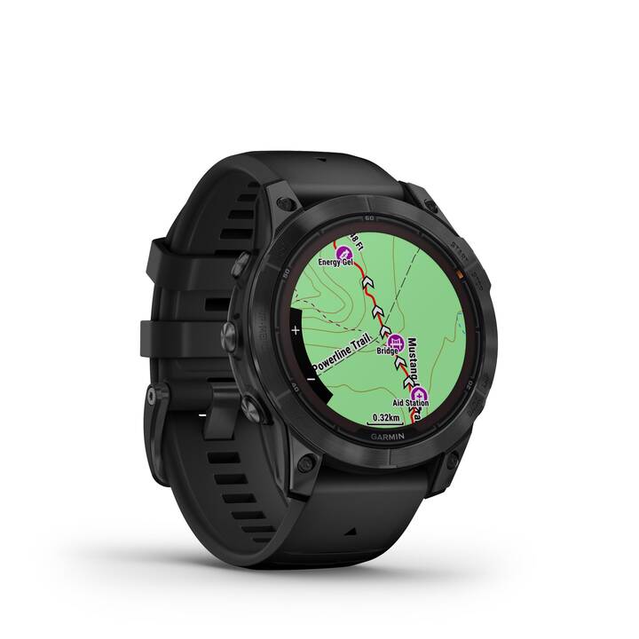 GARMIN Fenix 7 Pro Solar (M, Edelstahl)