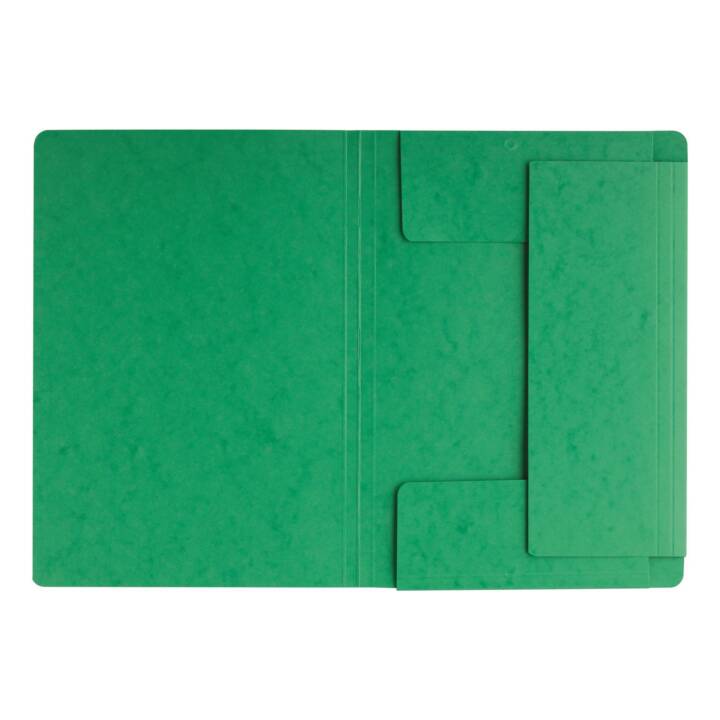 PAGNA Cartellina con elastico (Verde, A4, 1 pezzo)