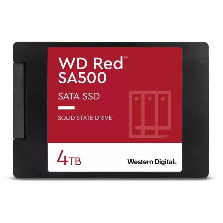WESTERN DIGITAL Red SA500 (SATA-III, 4000 GB)