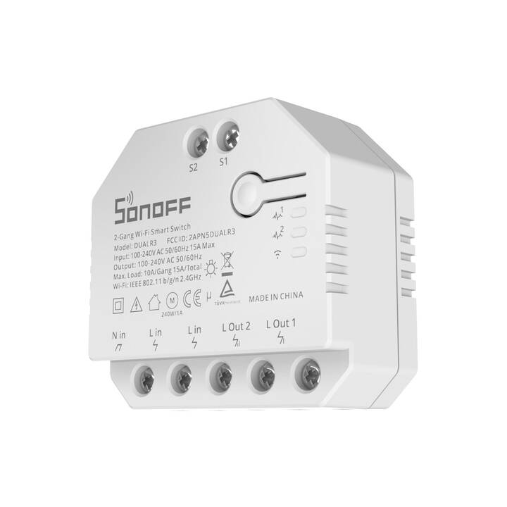 SONOFF Actionneur d'interruption DUALR3