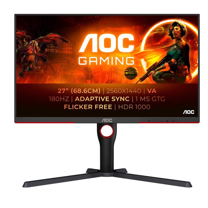 AOC Q27G3XMN/BK (27", 2560 x 1440)