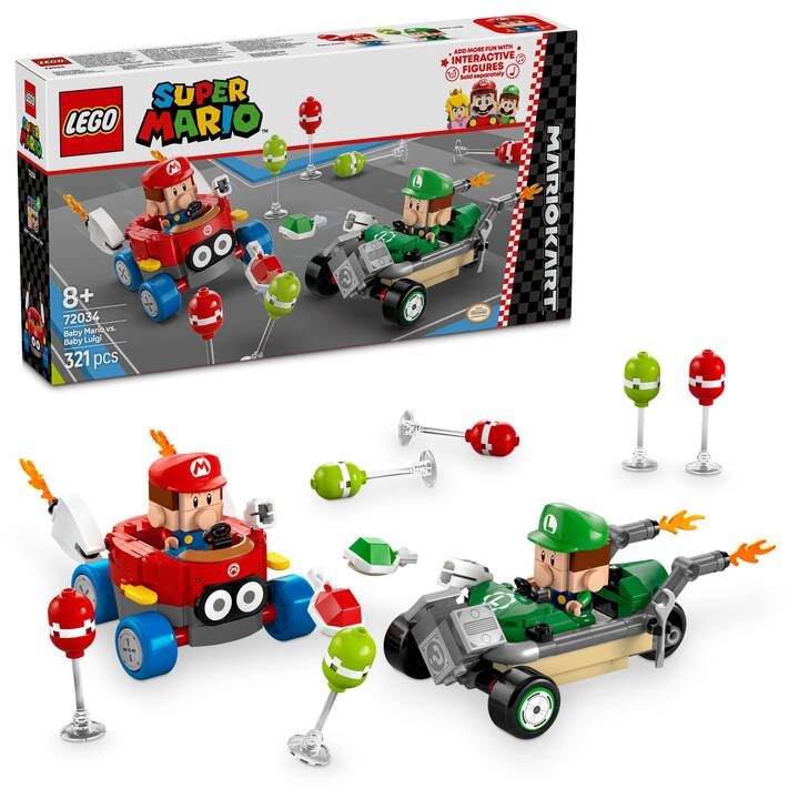 Mario Kart Super Mario Personaggio Lego LEGO Super Mario Mario