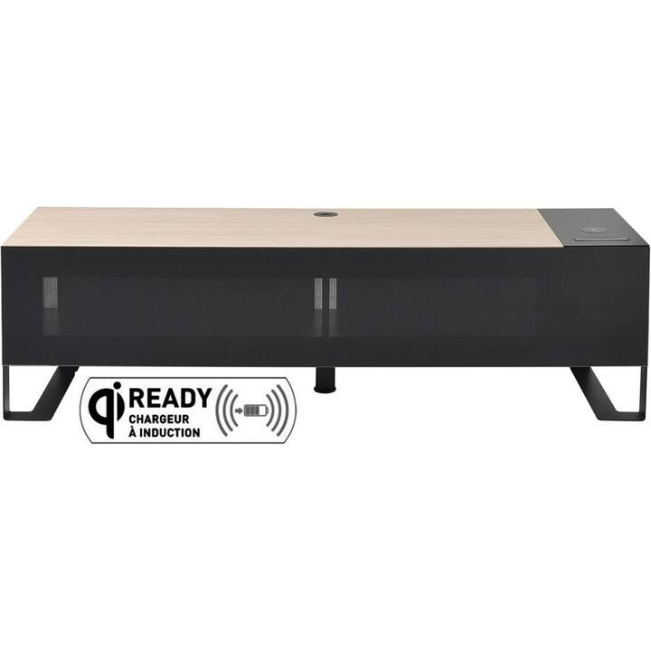 ERARD Naga 160 cm Table de télévision (black/brown)