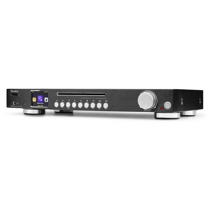 AUDIZIO Ferrara CD-Netzwerk Receiver (Schwarz)