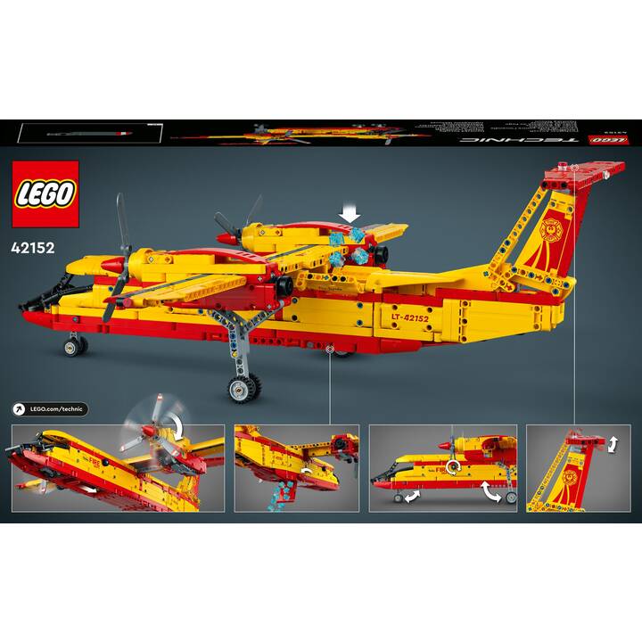 LEGO Technic Aereo antincendio (42152, Difficile da trouvare)