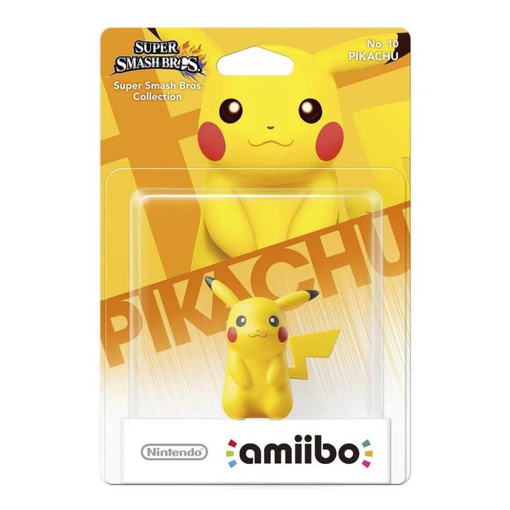 NINTENDO Amiibo Smash Pikachu Figuren (Nintendo Switch, Gelb, Schwarz)