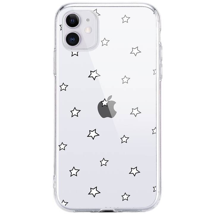 EG cover posteriore per iPhone 12 Mini 5.4" (2020) - bianco - stella