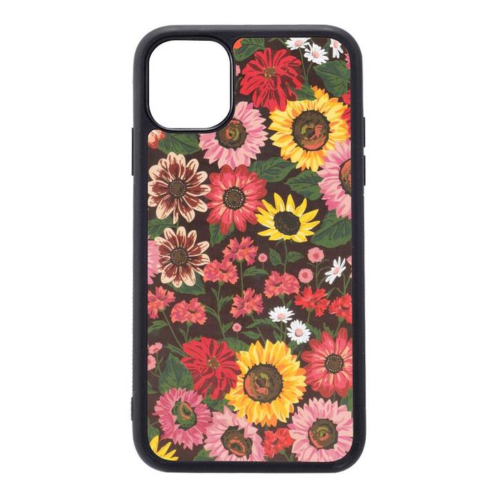 EG Backcover (iPhone 14 Plus, Blumen, Mehrfarbig)