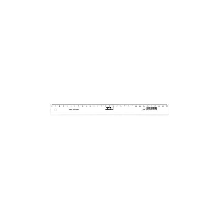 MÖBIUS+RUPPERT Lineal (40 cm, Transparent)