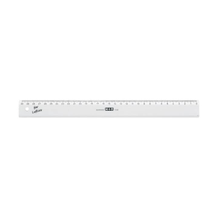 Helix Transparente Lineale 30 Cm – 100 Stück Im Bulk-Pack, Bruchsicher, Ideal Für Schule, Büro & Federmäppchen