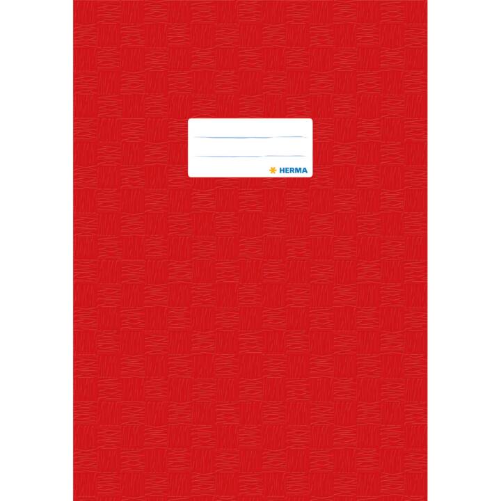 HERMA Protezione per quaderno (Rosso, A4, 1 pezzo)