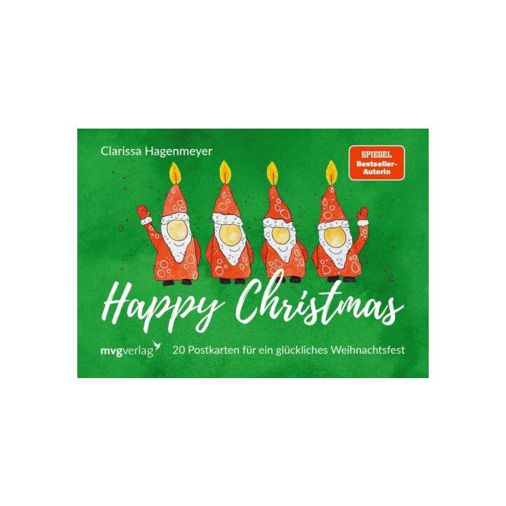 MVG MODERNE VERLAGSGESELLSCHAFT Weihnachtskarte  Happy Christmas (Weihnachten / Advent, Mehrfarbig)