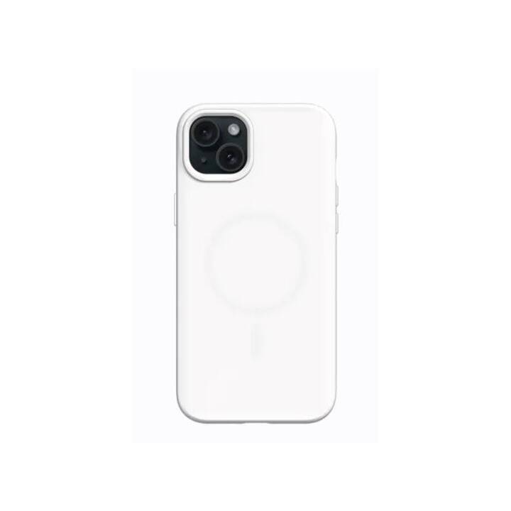 RHINOSHIELD Backcover MagSafe Solidsuite (iPhone 15 Plus, Bianco)