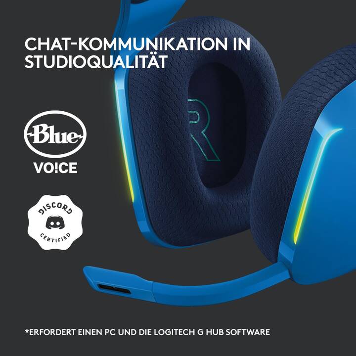 LOGITECH G733 Lightspeed (Over-Ear, Bleu)