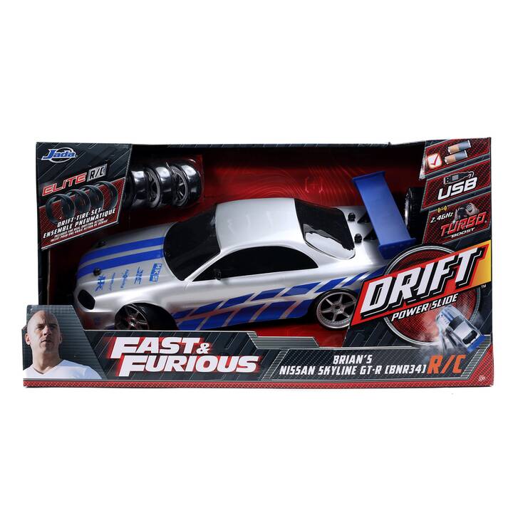 JADA Fast & Furious RC Nissan Skyline GTR (1:10)