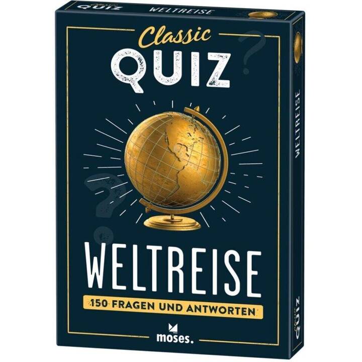 MOSES VERLAG Classic Quiz Weltreise (DE)