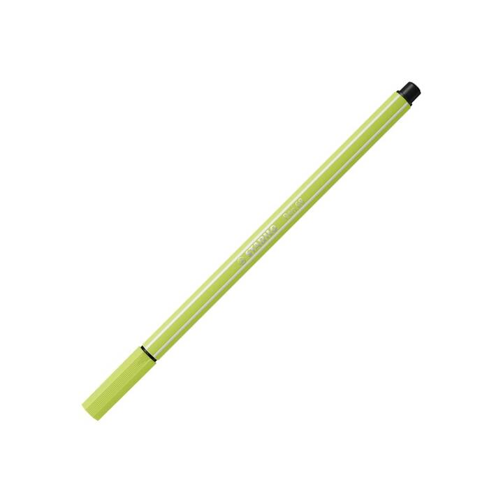 STABILO Crayon feutre (Lime, 1 pièce)
