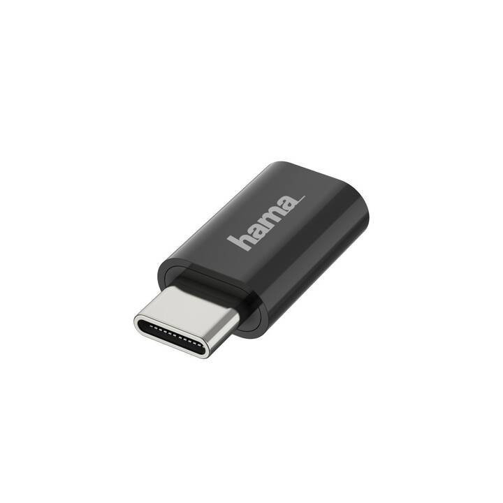 HAMA Adaptateur (USB C, MicroUSB de B)