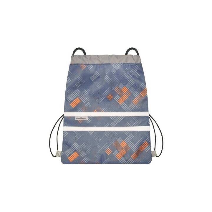 MCNEILL Sac de gym New Fire (Gris, Bleu, Orange)