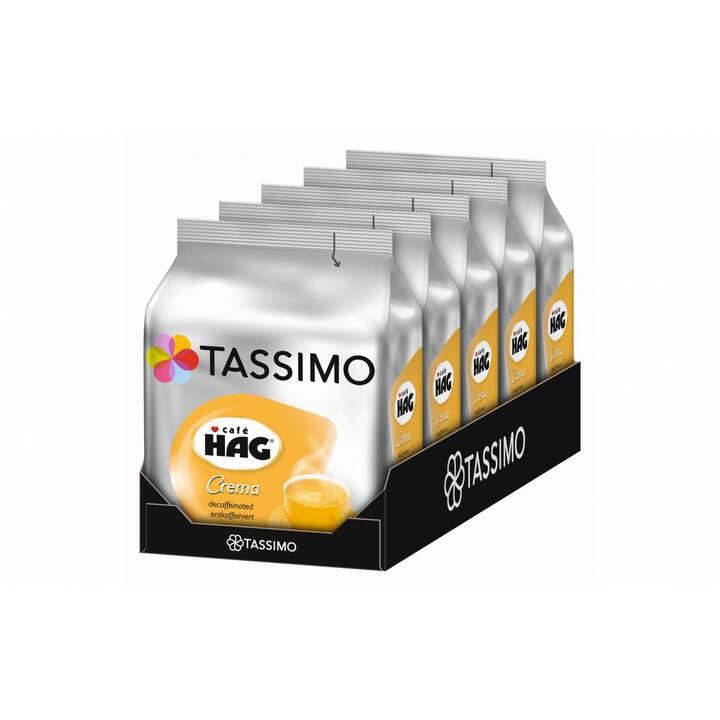 TASSIMO Kaffeekapseln T DISC Café HAG Crema (80 Stück)