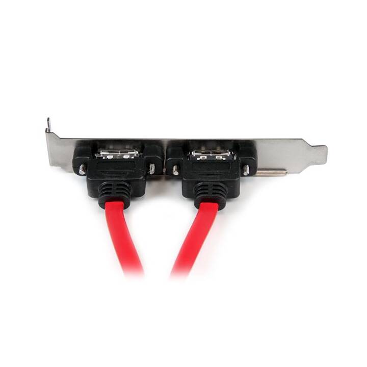STARTECH.COM 2 Port SATA/eSATA Slotblech