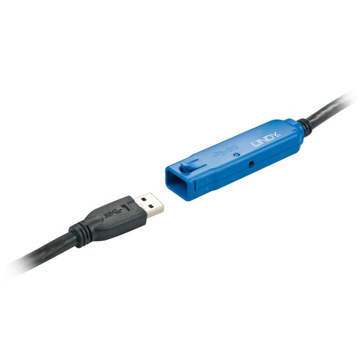 LINDY Câble USB (USB 3.0 de type A, 10 m)