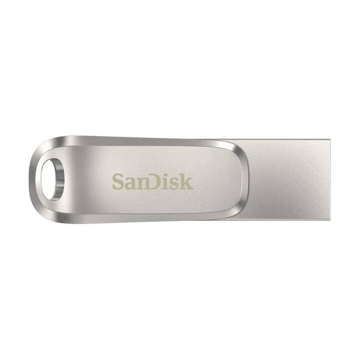 SANDISK Ultra Dual Drive Luxe (128 GB, USB 3.1 Typ-A, USB 3.1 Typ-C)