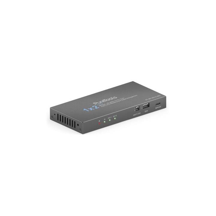 PURELINK PT-SP-HD12 Splitter (3.5 mm Klinke, DVI, DisplayPort, HDMI, SDI)