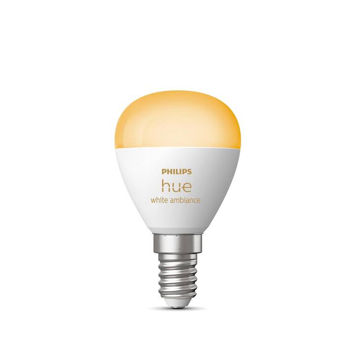 PHILIPS HUE Ampoule LED White Ambiance (E14, 5.1 W)