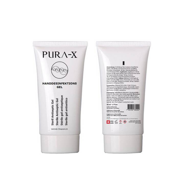 PURA-X Händedesinfektionsmittel Erol Classic antiseptic Hand Gel (50 ml)
