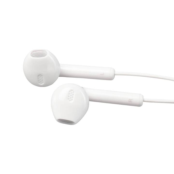 INTERTRONIC Stereo Headset Wirebuds 40 (Weiss)