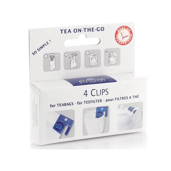FINUM Teefilter Clips (4 Stück)