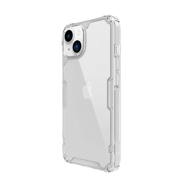 NILLKIN Backcover Nature Soft (iPhone 14, Einfarbig, Transparent)