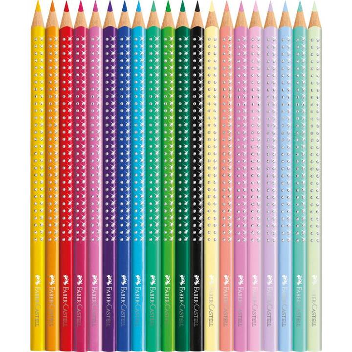 FABER-CASTELL Crayons de couleur (Multicolore, 1 pièce)