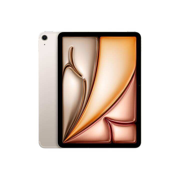 APPLE iPad Air 11 WiFi + Cellular 2024 (11", 128 GB, Lumière stellaire)
