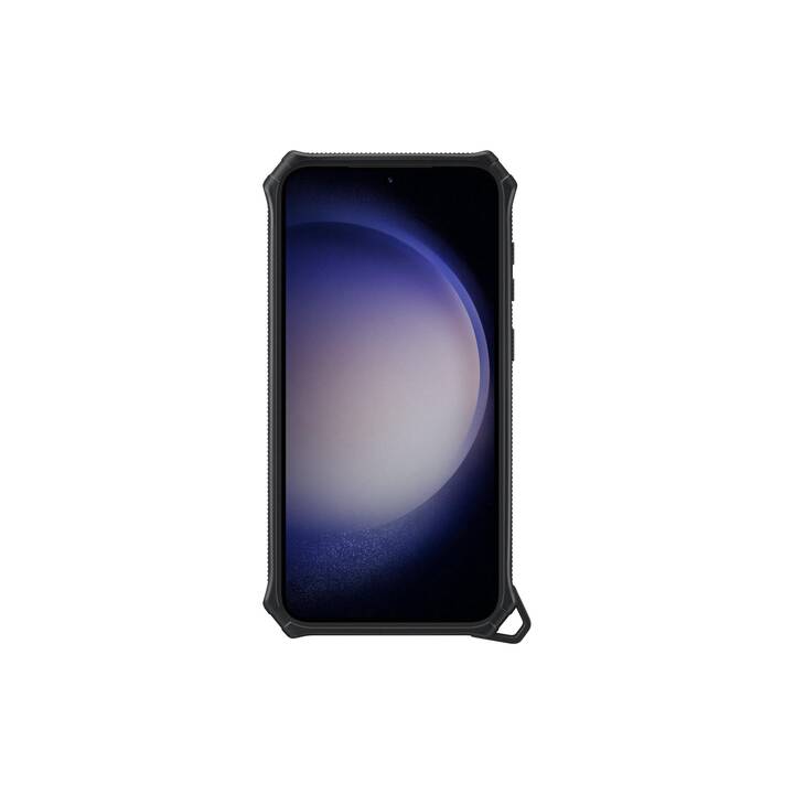 SAMSUNG Backcover Rugged Gadget (Galaxy S23+, Titan, Schwarz)