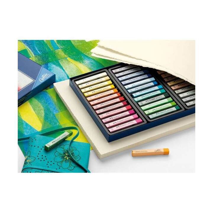 FABER-CASTELL Marqueur craie Creative (Multicolore, 36 Pièce)