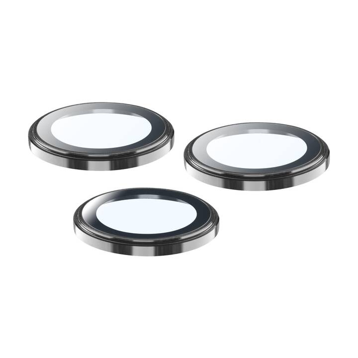 CELLULAR LINE Kamera Schutzglas Ring (iPhone 15 Pro, iPhone 15 Pro Max, 3 Stück)