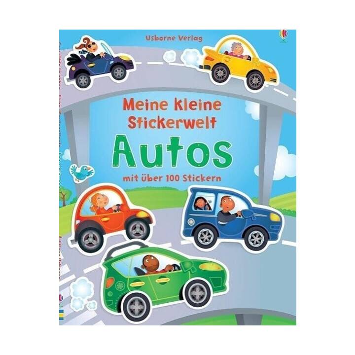 USBORNE PUBLISHING Stickerbuch Meine kleine Stickerwelt: Autos (Autos)