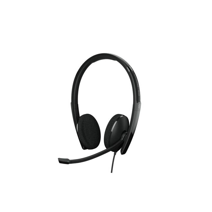 EPOS Office Headset ADAPT 160T (On-Ear, Kabel, Schwarz)